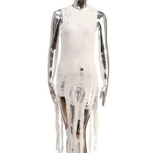 Distress Sweater dress/top